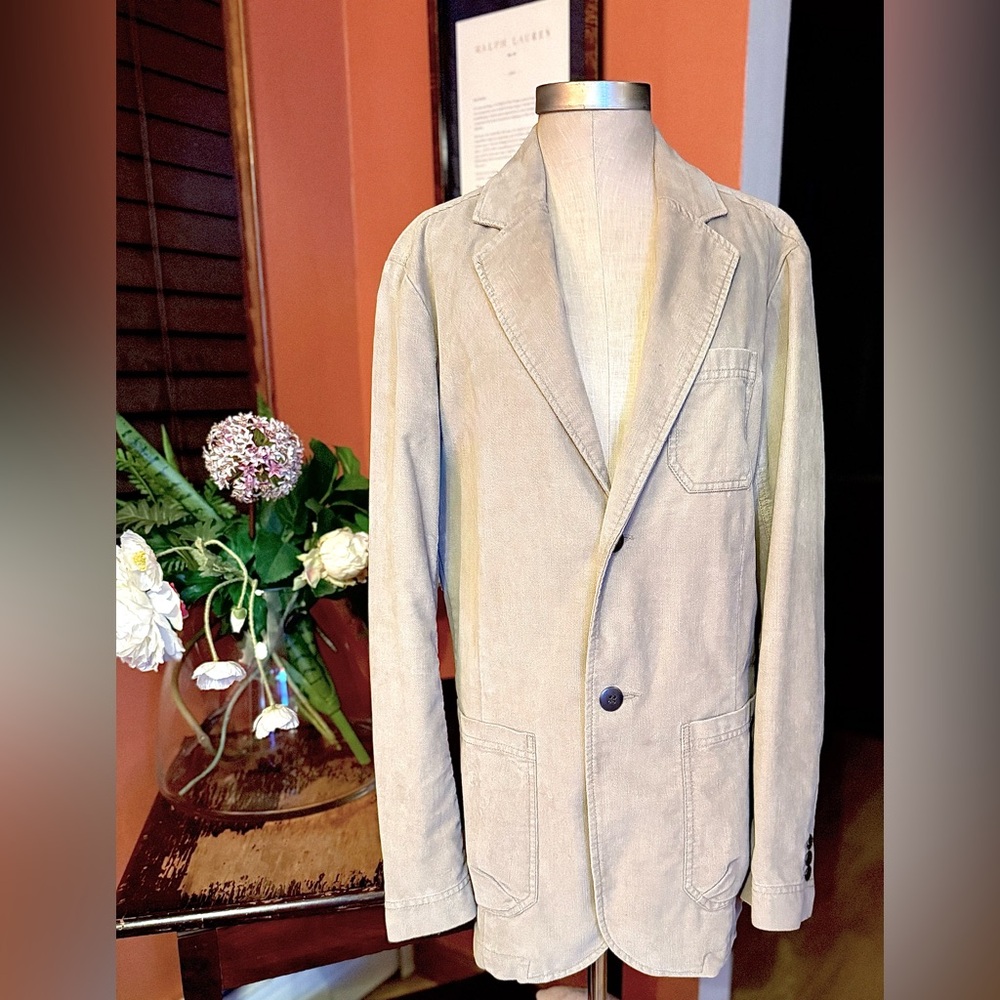 Calvin Klein Canvas Chore Blazer Utility Jacket